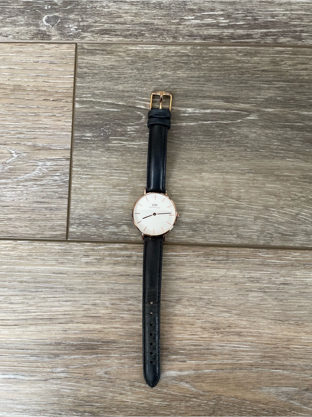 Daniel Wellington Classic Petite Sheddield Rose Gold 32MM Black Watch